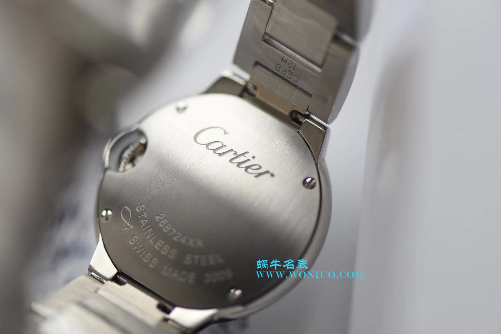 V6新品 Cartier  蓝气球28mm复刻高仿 W4BB0015 市面最高版本 奢华精致 / K160