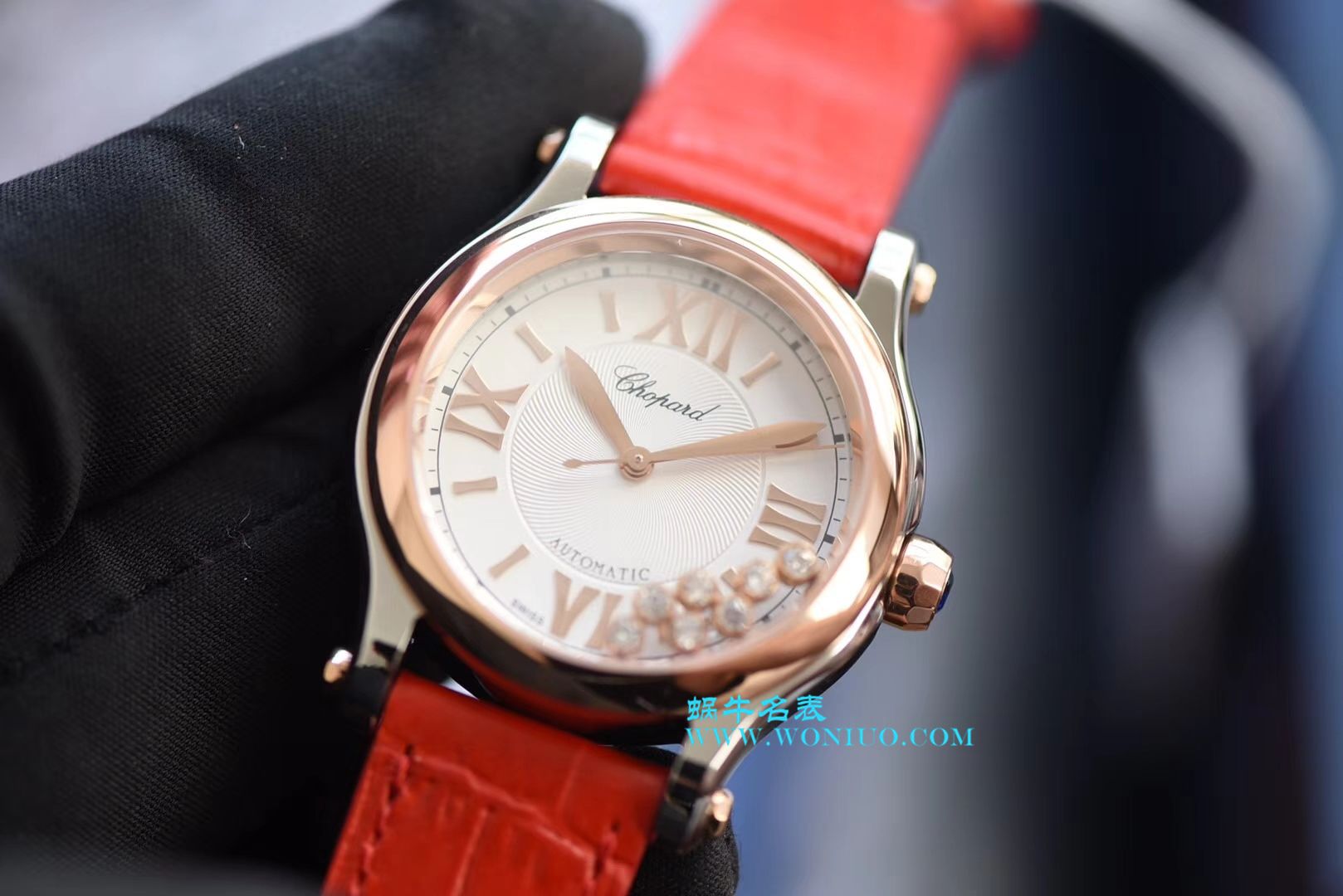 Chopard HAPPY SPORT MEDIUM AUTOMATIC系列 278559-3001  top 复刻高仿女士手表 / XB015