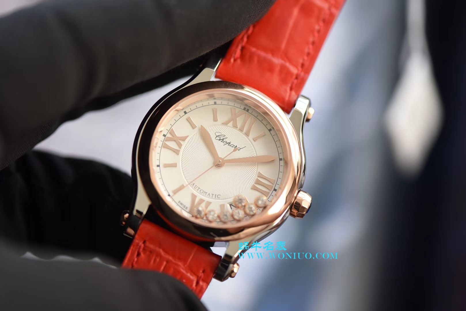 Chopard HAPPY SPORT MEDIUM AUTOMATIC系列 278559-3001  top 复刻高仿女士手表 / XB015