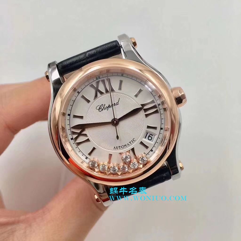 Chopard HAPPY SPORT MEDIUM AUTOMATIC系列 278559-3001  top 复刻高仿女士手表 / XB015