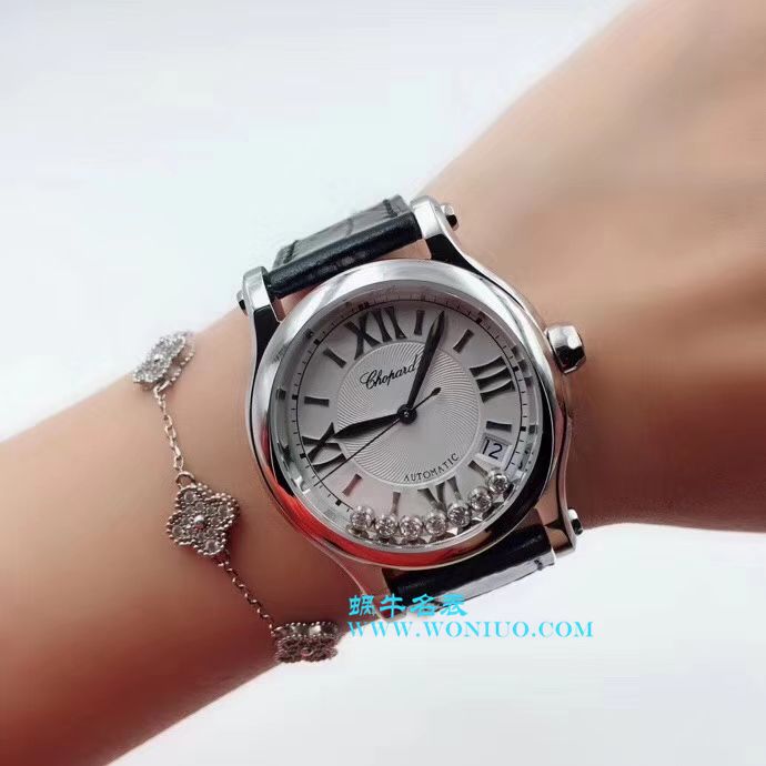 Chopard HAPPY SPORT MEDIUM AUTOMATIC系列 278559-3001  top 复刻高仿女士手表 / XB015
