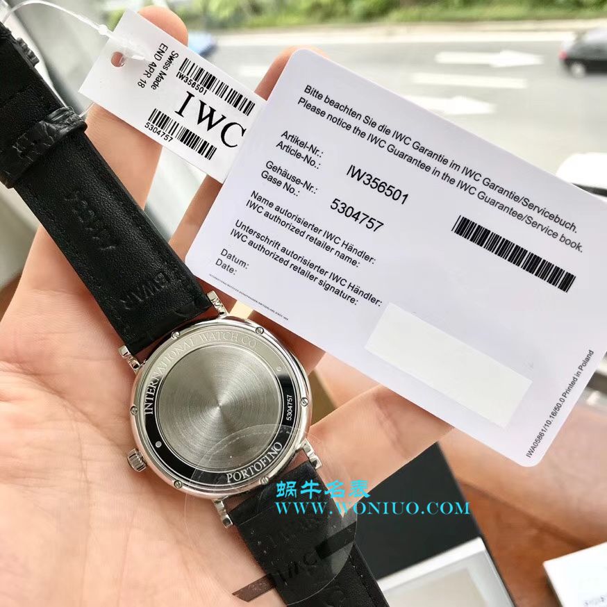 【专柜原单】IWC IWC 表柏涛菲诺系列IW356501、IW356502、IW356519、IW356518、IW356517男士 wrist watch  / WG167
