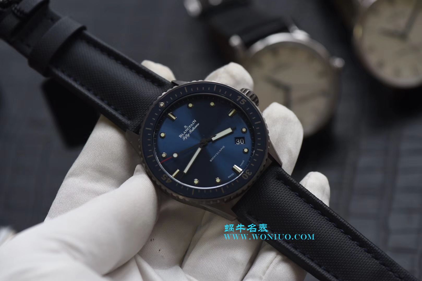 【ZF一比一超A高仿手表】Blancpain  Fifty Fathoms 系列5000-0240-O52A wrist watch  / BP051