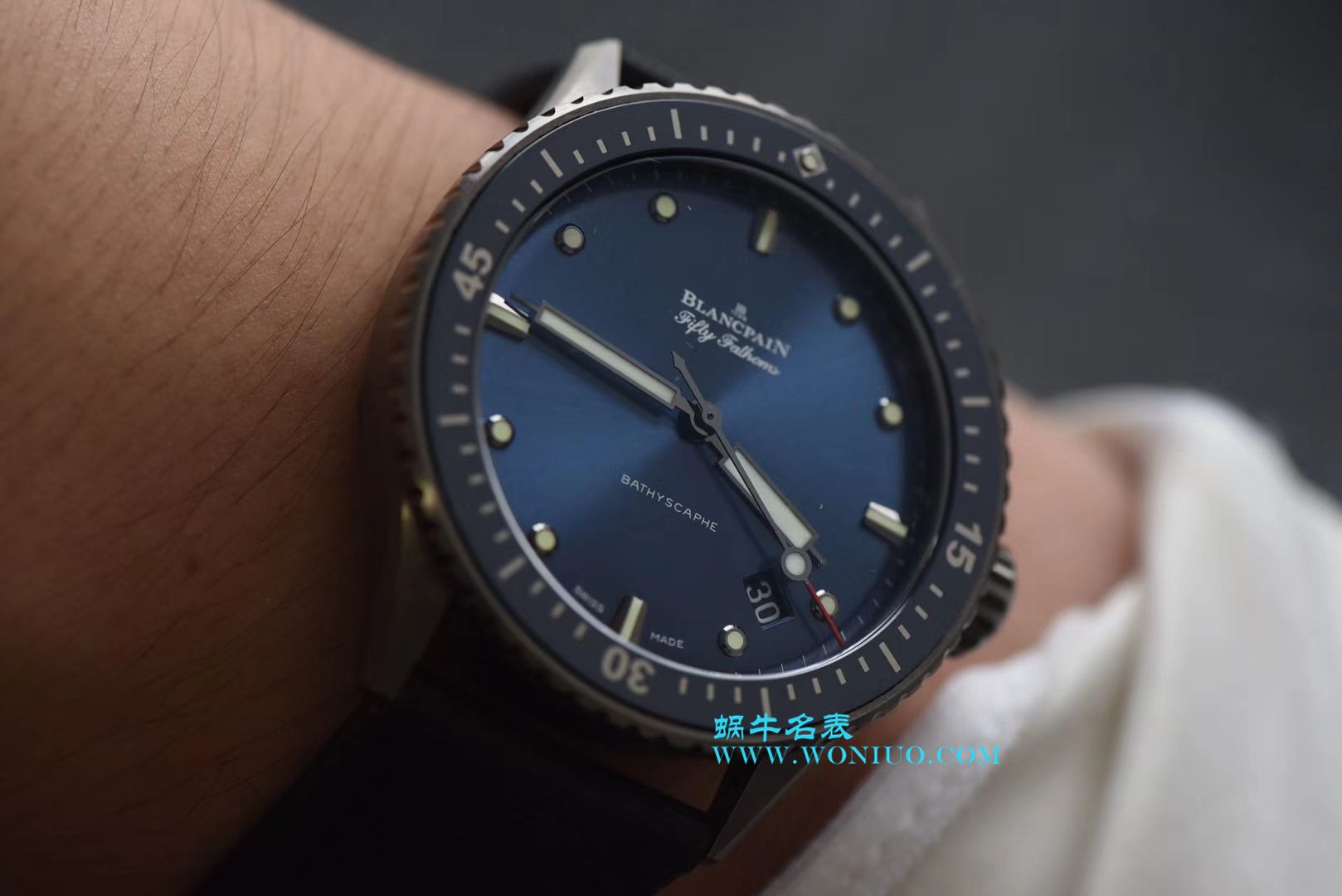 【ZF一比一超A高仿手表】Blancpain  Fifty Fathoms 系列5000-0240-O52A wrist watch  / BP051