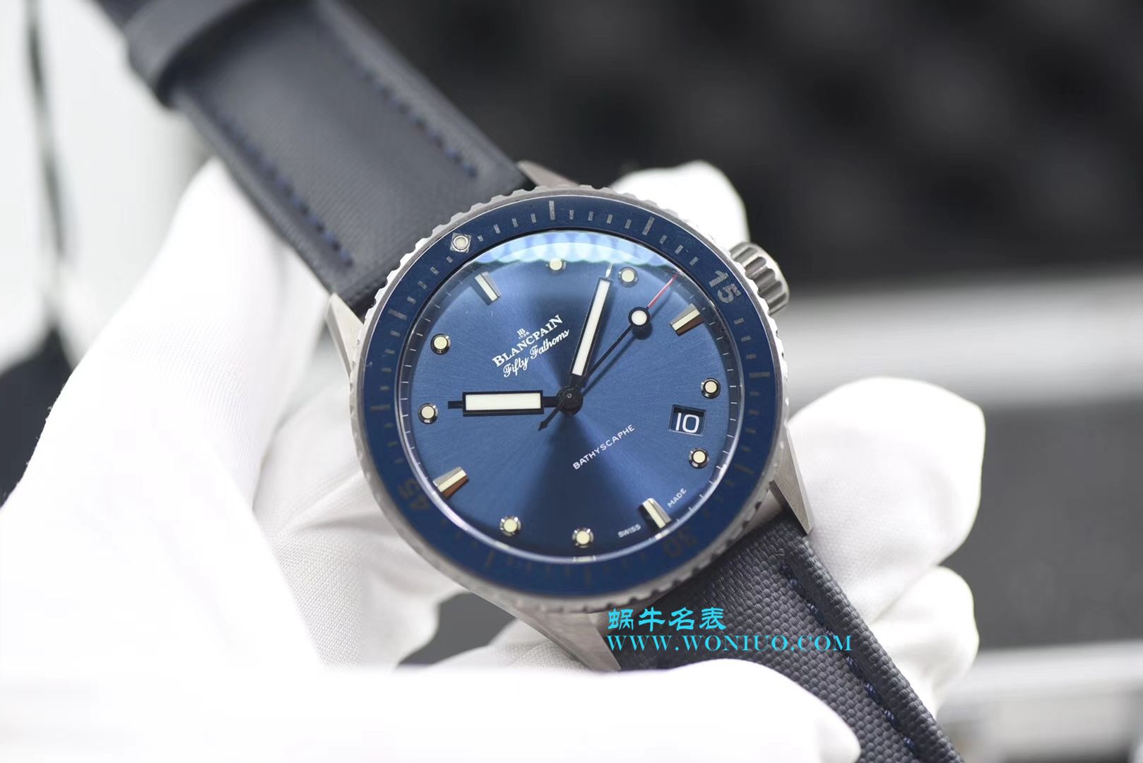 【ZF一比一超A高仿手表】Blancpain  Fifty Fathoms 系列5000-0240-O52A wrist watch  / BP051