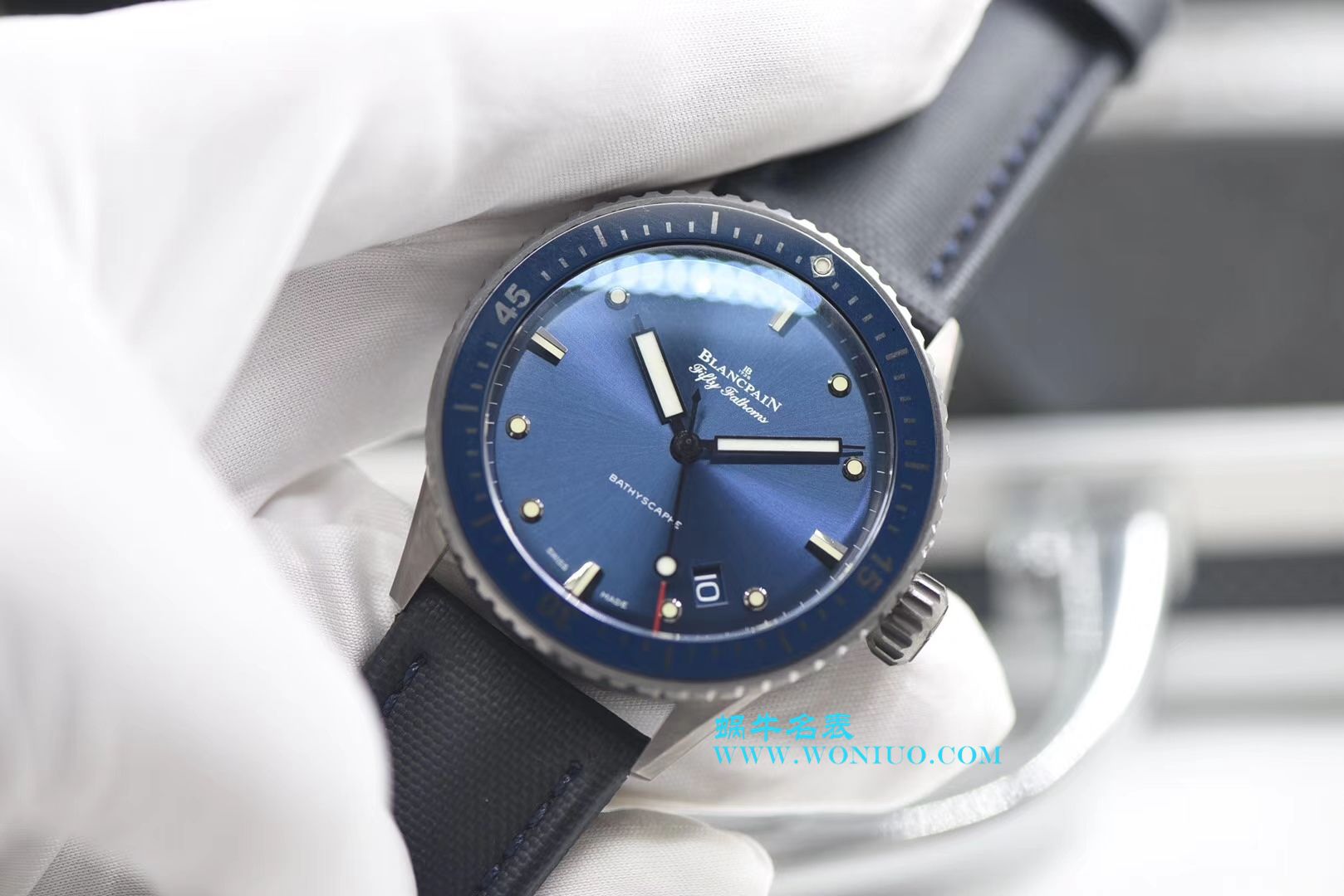 【ZF一比一超A高仿手表】Blancpain  Fifty Fathoms 系列5000-0240-O52A wrist watch  / BP051