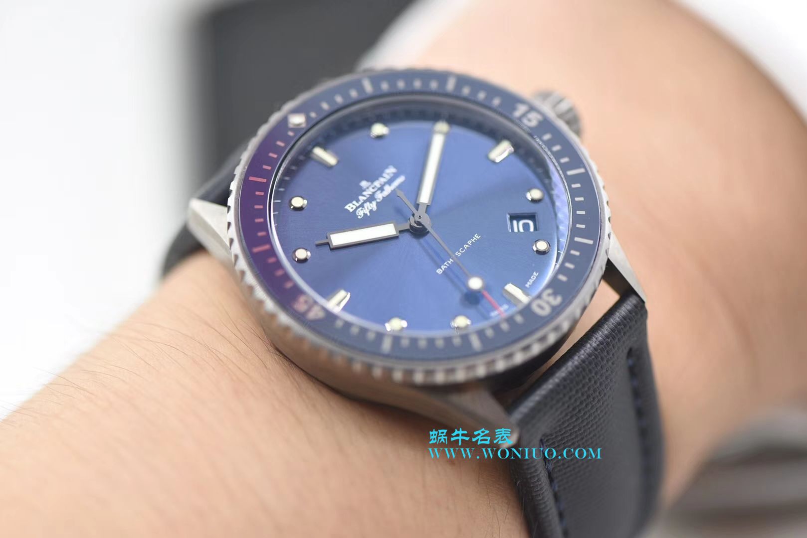 【ZF一比一超A高仿手表】Blancpain  Fifty Fathoms 系列5000-0240-O52A wrist watch  / BP051
