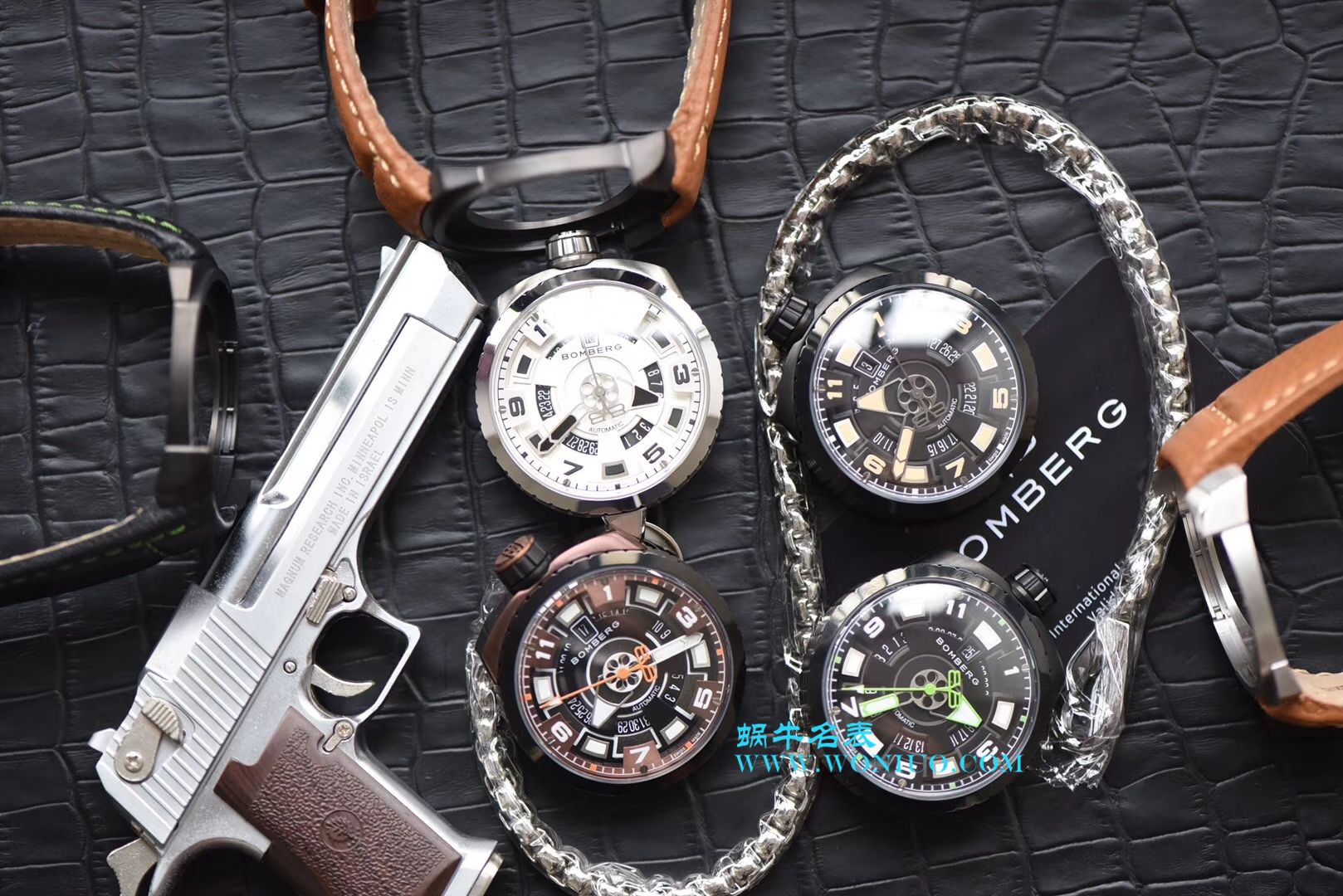 BB FACTORY 巧思之作【一表两用 奇思妙构】BBF出品BOMBERG BOLD系列 wrist watch 劲酷登场， / BB002