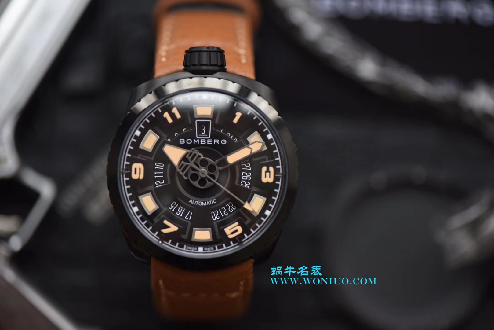 BB FACTORY 巧思之作【一表两用 奇思妙构】BBF出品BOMBERG BOLD系列 wrist watch 劲酷登场， / BB002