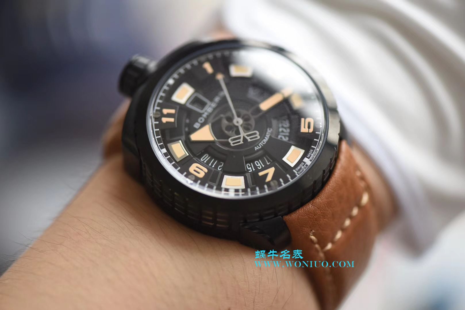 BB FACTORY 巧思之作【一表两用 奇思妙构】BBF出品BOMBERG BOLD系列 wrist watch 劲酷登场， / BB002