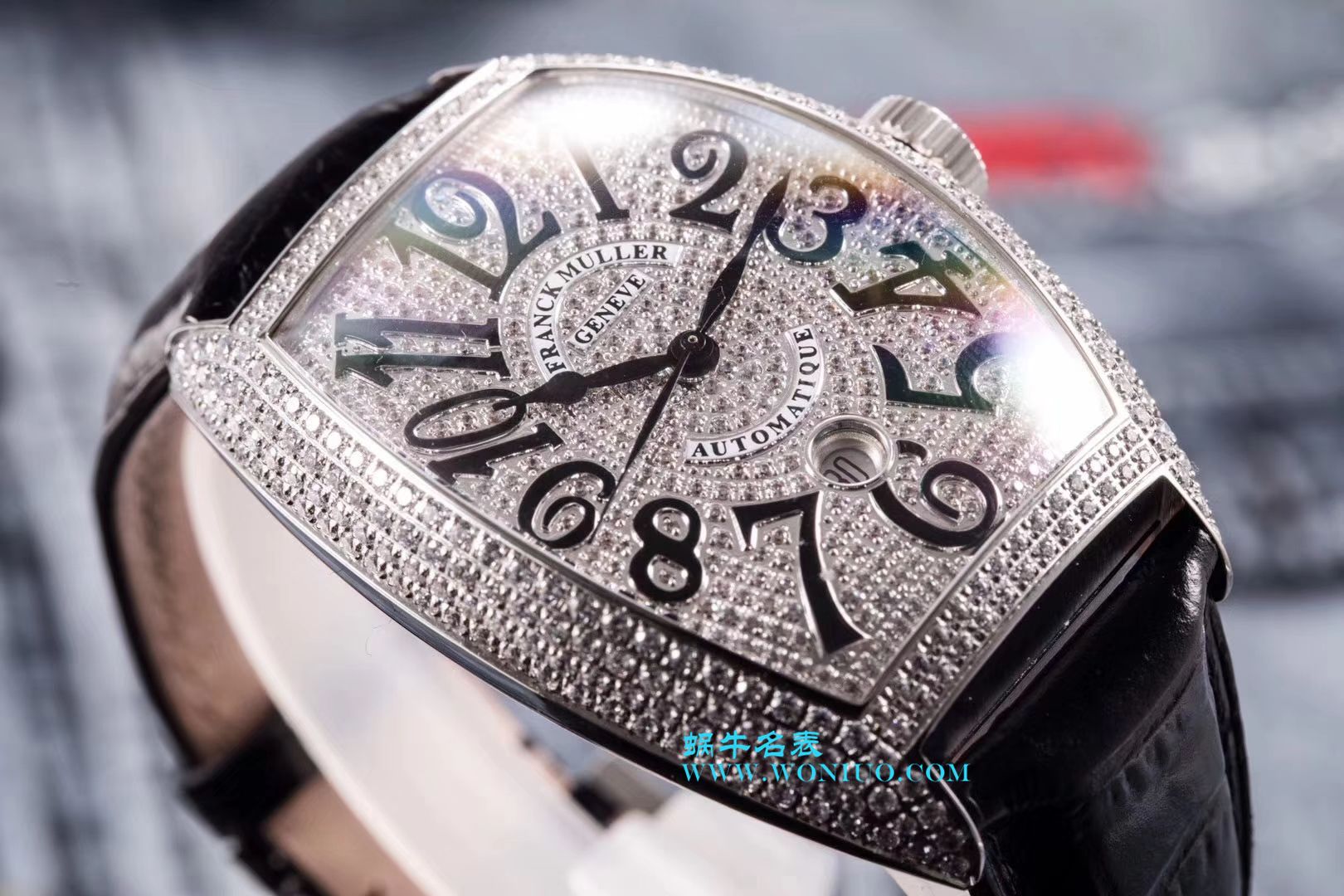 【GF新品-复刻高仿男神特供版】Franck Muller Franck MullerCasablanca系列8880酒桶型男表 / FL025