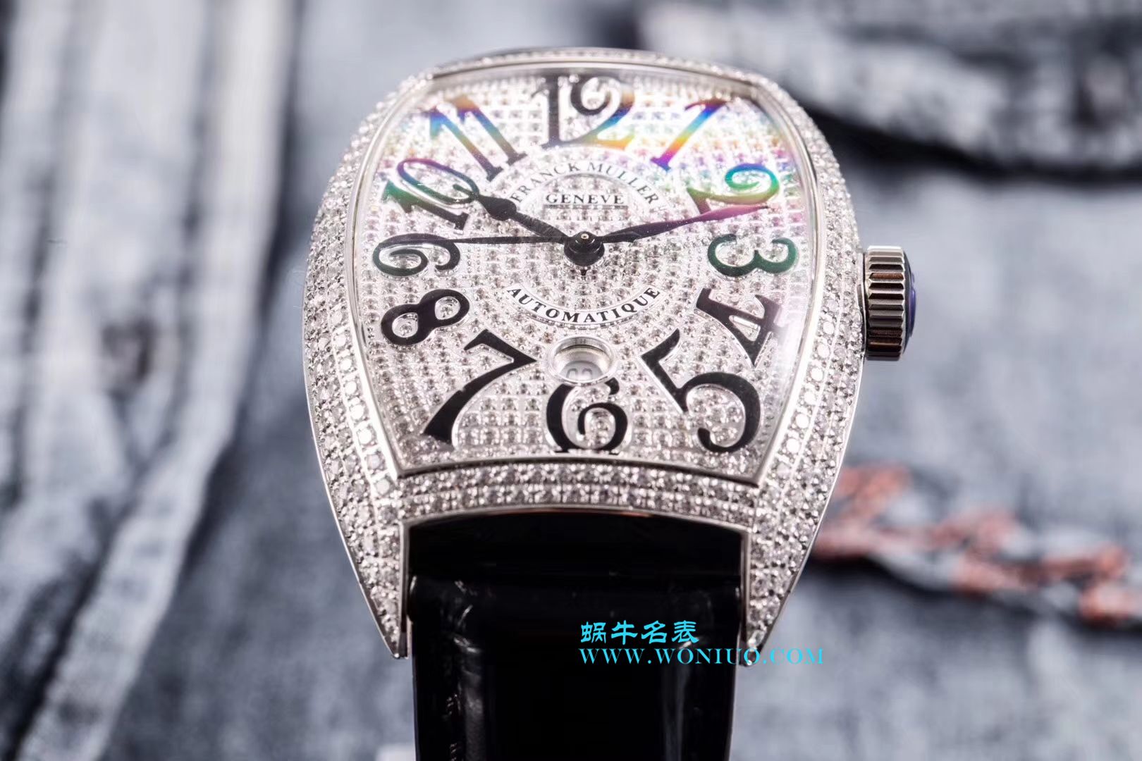 【GF新品-复刻高仿男神特供版】Franck Muller Franck MullerCasablanca系列8880酒桶型男表 / FL025