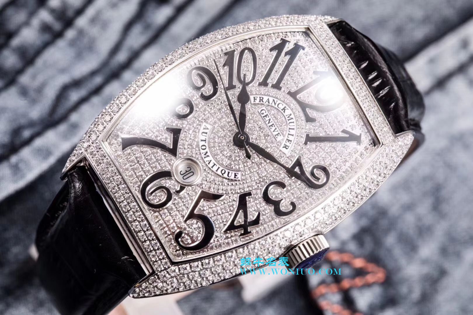 【GF新品-复刻高仿男神特供版】Franck Muller Franck MullerCasablanca系列8880酒桶型男表 / FL025