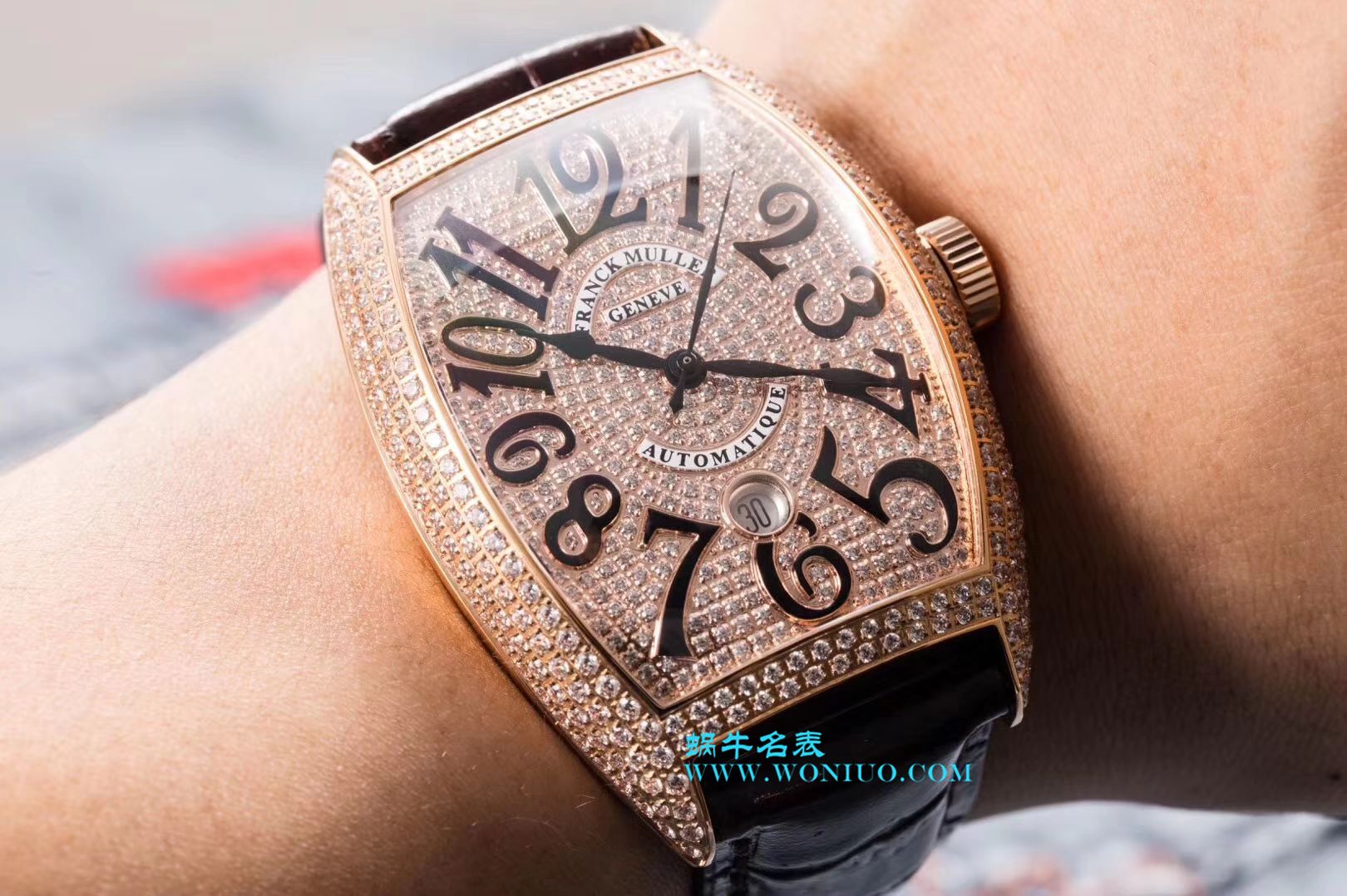 【GF新品-复刻高仿男神特供版】Franck Muller Franck MullerCasablanca系列8880酒桶型男表 / FL025