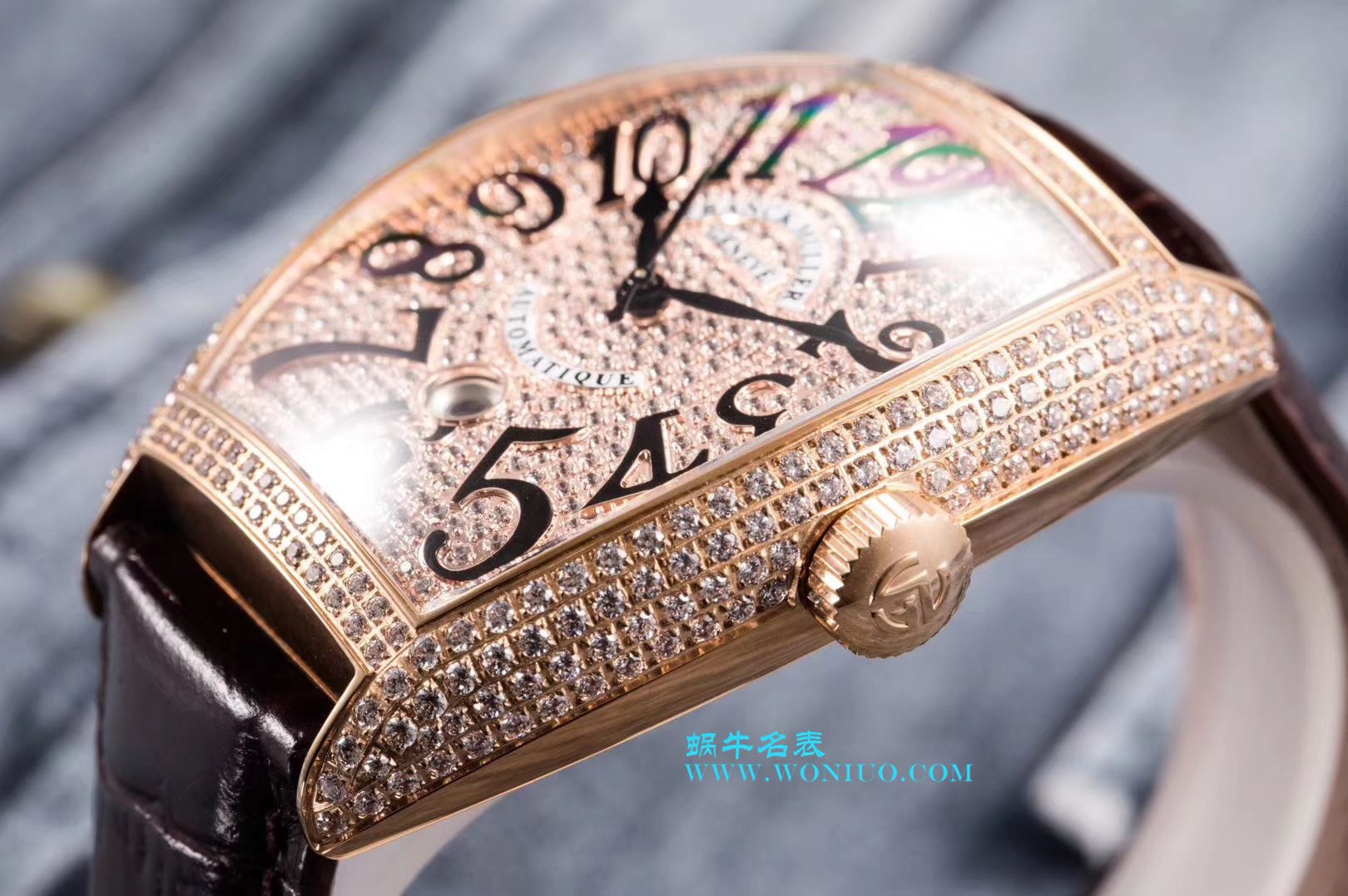 【GF新品-复刻高仿男神特供版】Franck Muller Franck MullerCasablanca系列8880酒桶型男表 / FL025