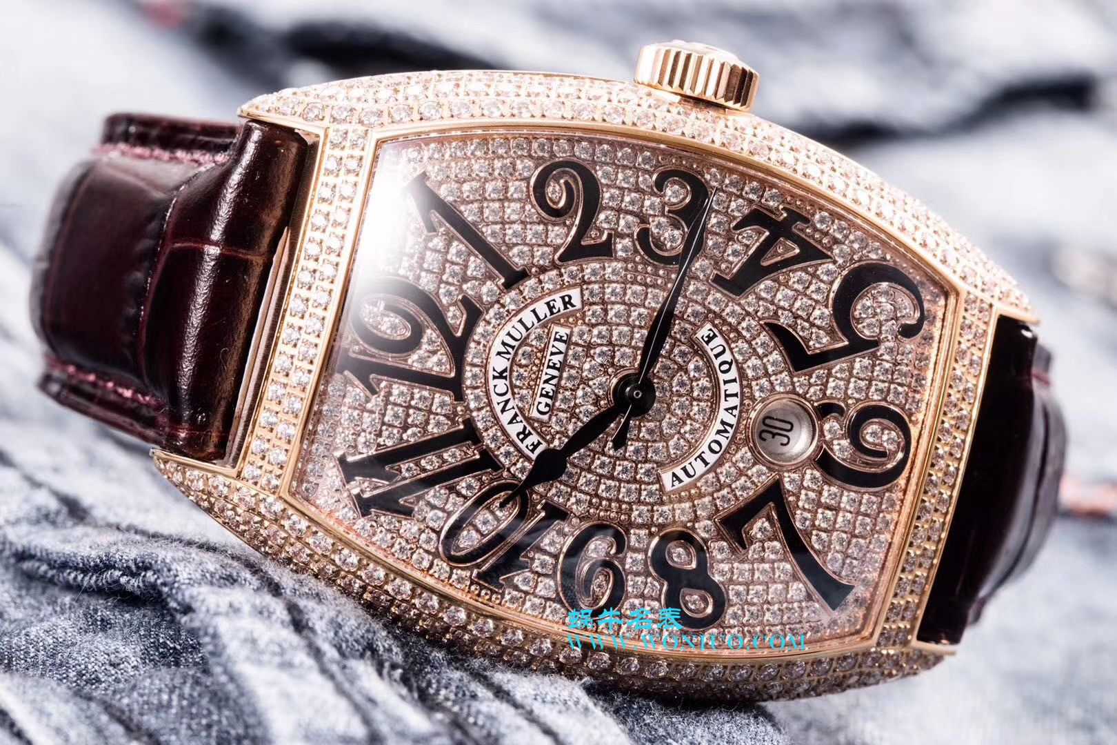 【GF新品-复刻高仿男神特供版】Franck Muller Franck MullerCasablanca系列8880酒桶型男表 / FL025