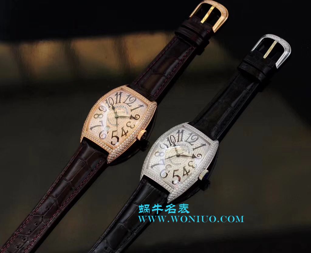 【GF新品-复刻高仿男神特供版】Franck Muller Franck MullerCasablanca系列8880酒桶型男表 / FL025