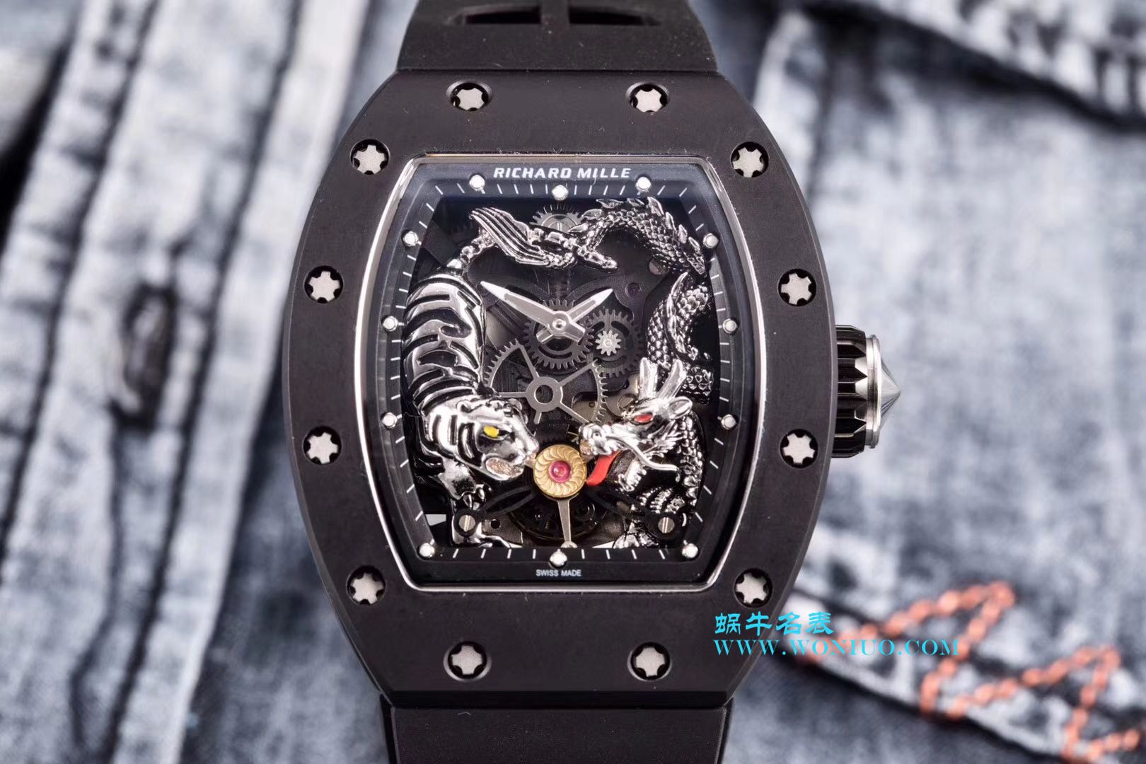 KV最强新作 RICHARD MILLE top 复刻高仿理查德米尔RM051韩口进口 Composite 最强版 / KVRM051