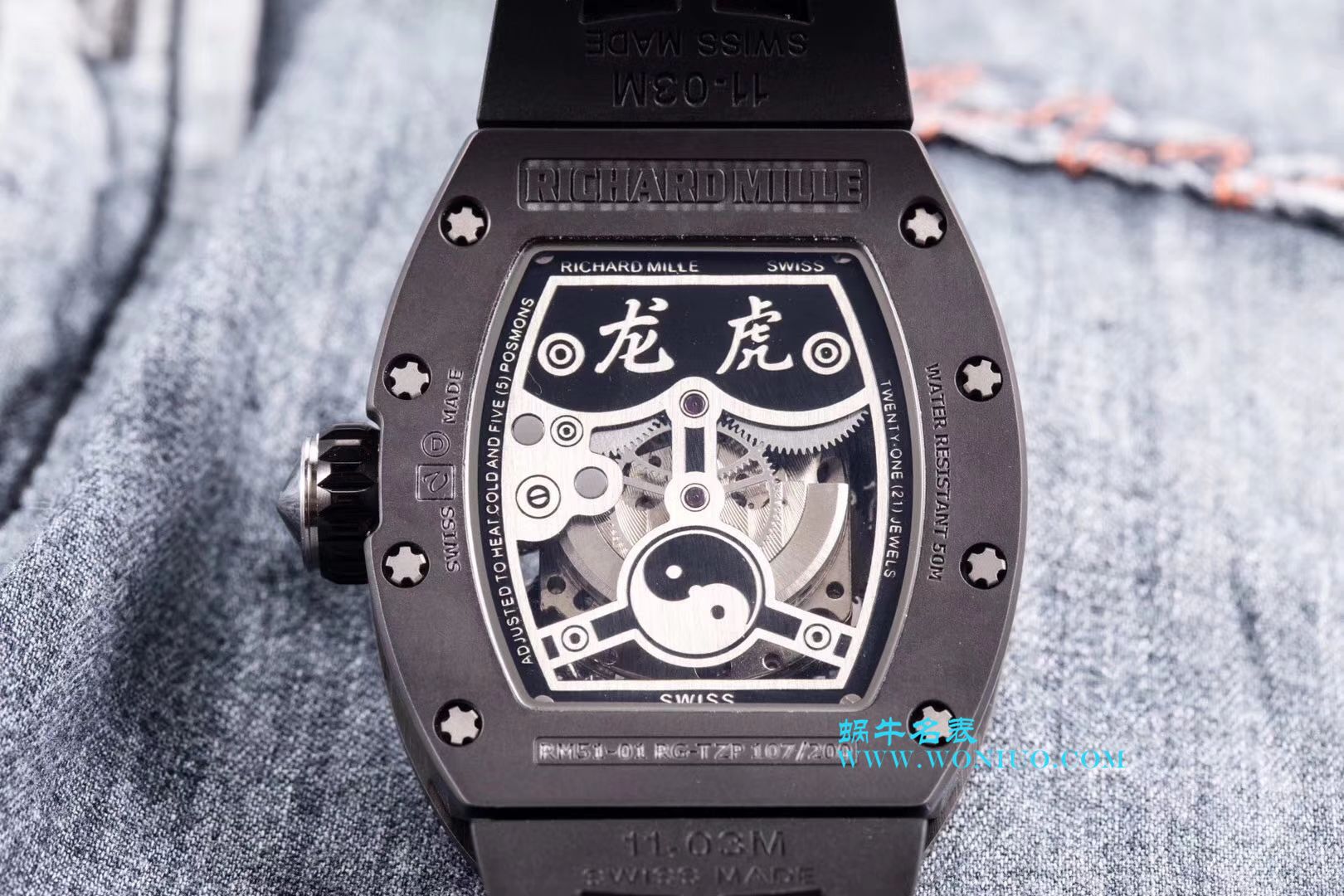 KV最强新作 RICHARD MILLE top 复刻高仿理查德米尔RM051韩口进口 Composite 最强版 / KVRM051