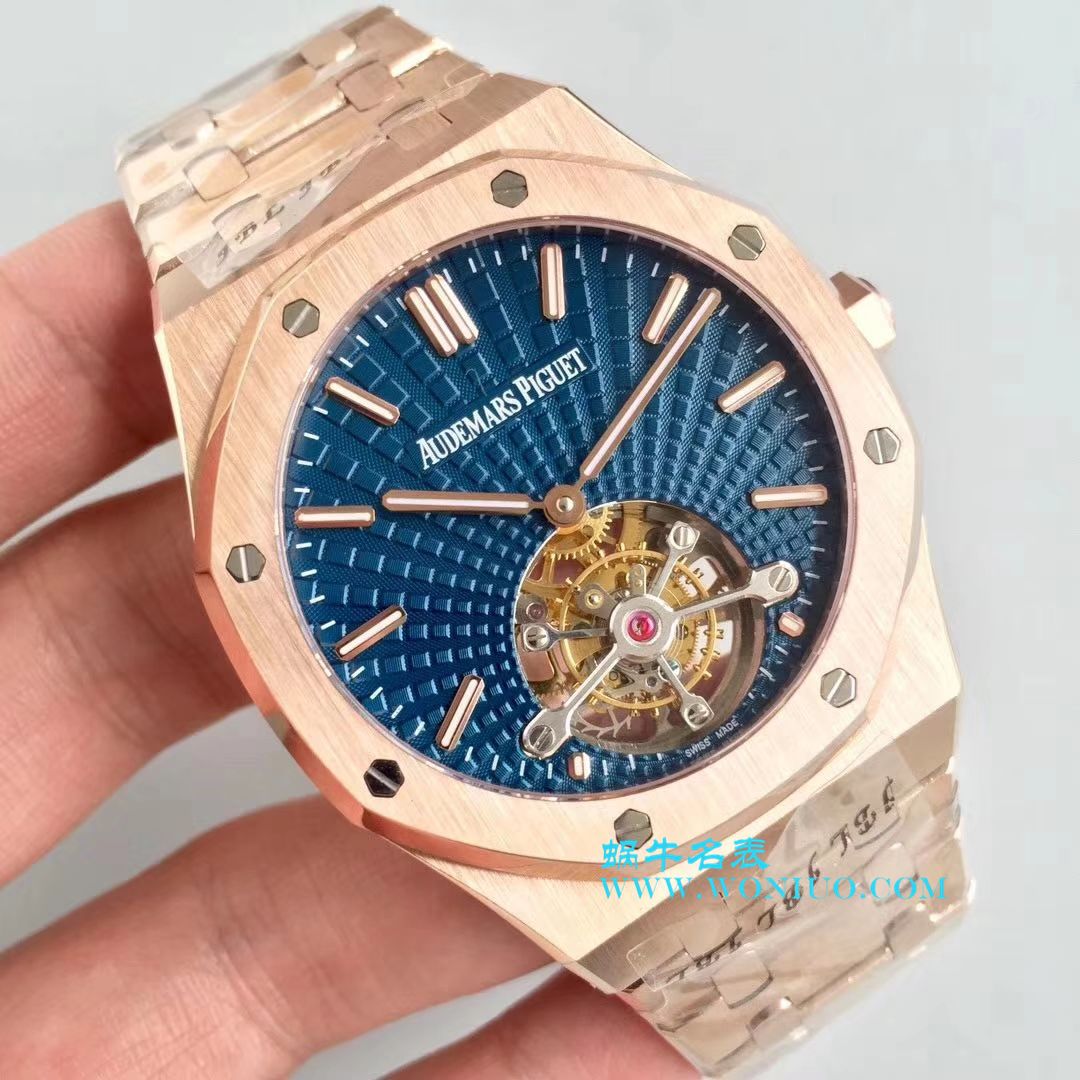【R8一比一超A高仿】Audemars Piguet 皇家橡树系列26522ST.OO.1220ST.01 wrist watch 、26522OR.OO.1220OR.01、26510ST.OO.1220ST.01 Tourbillon 手表 / AP137