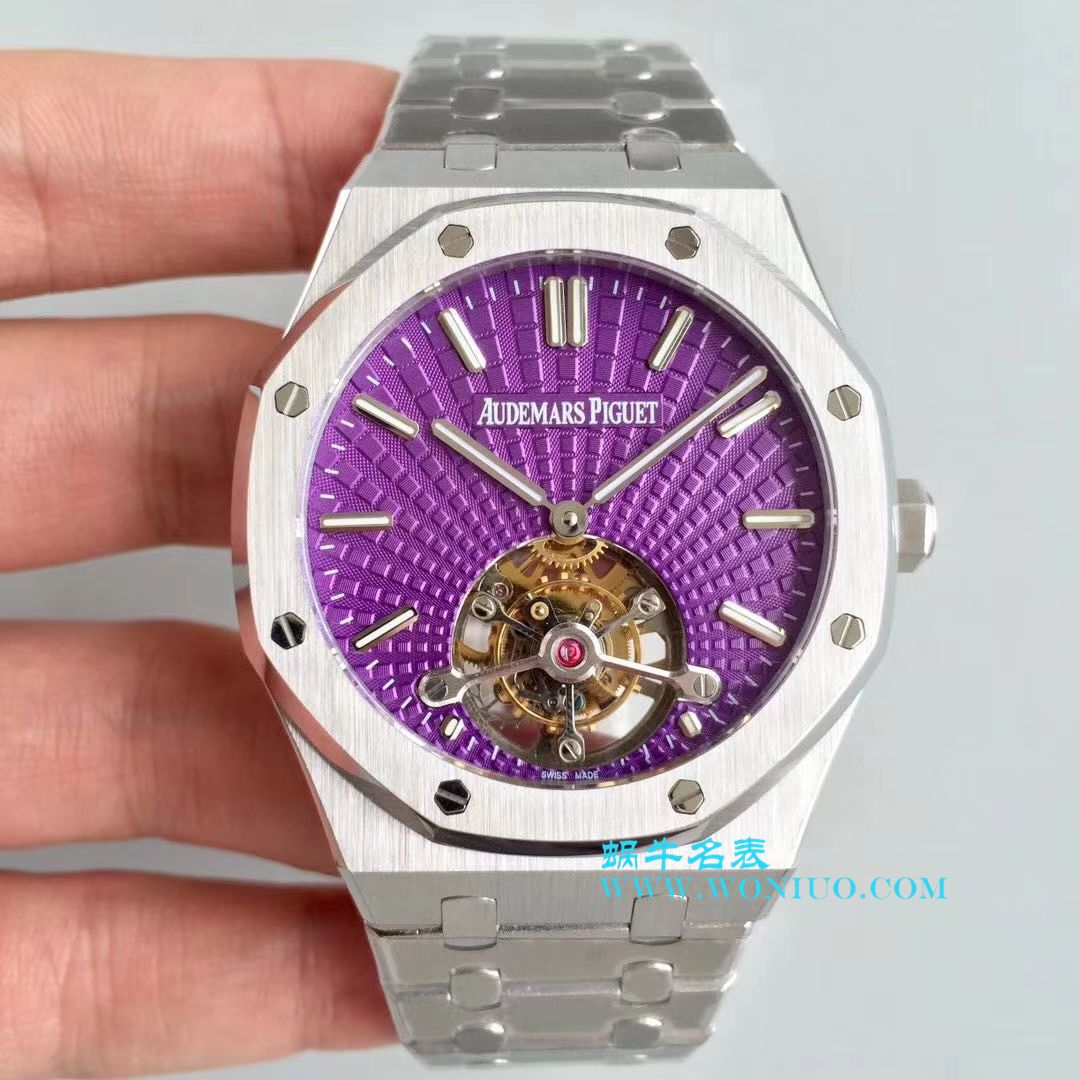 【R8一比一超A高仿】Audemars Piguet 皇家橡树系列26522ST.OO.1220ST.01 wrist watch 、26522OR.OO.1220OR.01、26510ST.OO.1220ST.01 Tourbillon 手表 / AP137