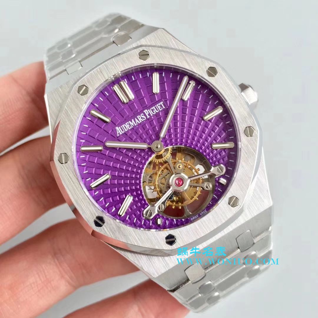 【R8一比一超A高仿】Audemars Piguet 皇家橡树系列26522ST.OO.1220ST.01 wrist watch 、26522OR.OO.1220OR.01、26510ST.OO.1220ST.01 Tourbillon 手表 / AP137