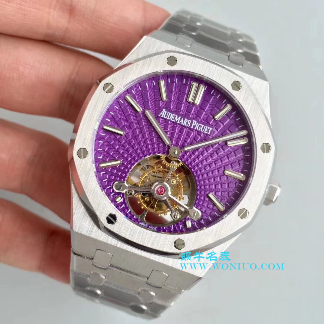 【R8一比一超A高仿】Audemars Piguet 皇家橡树系列26522ST.OO.1220ST.01 wrist watch 、26522OR.OO.1220OR.01、26510ST.OO.1220ST.01 Tourbillon 手表 / AP137