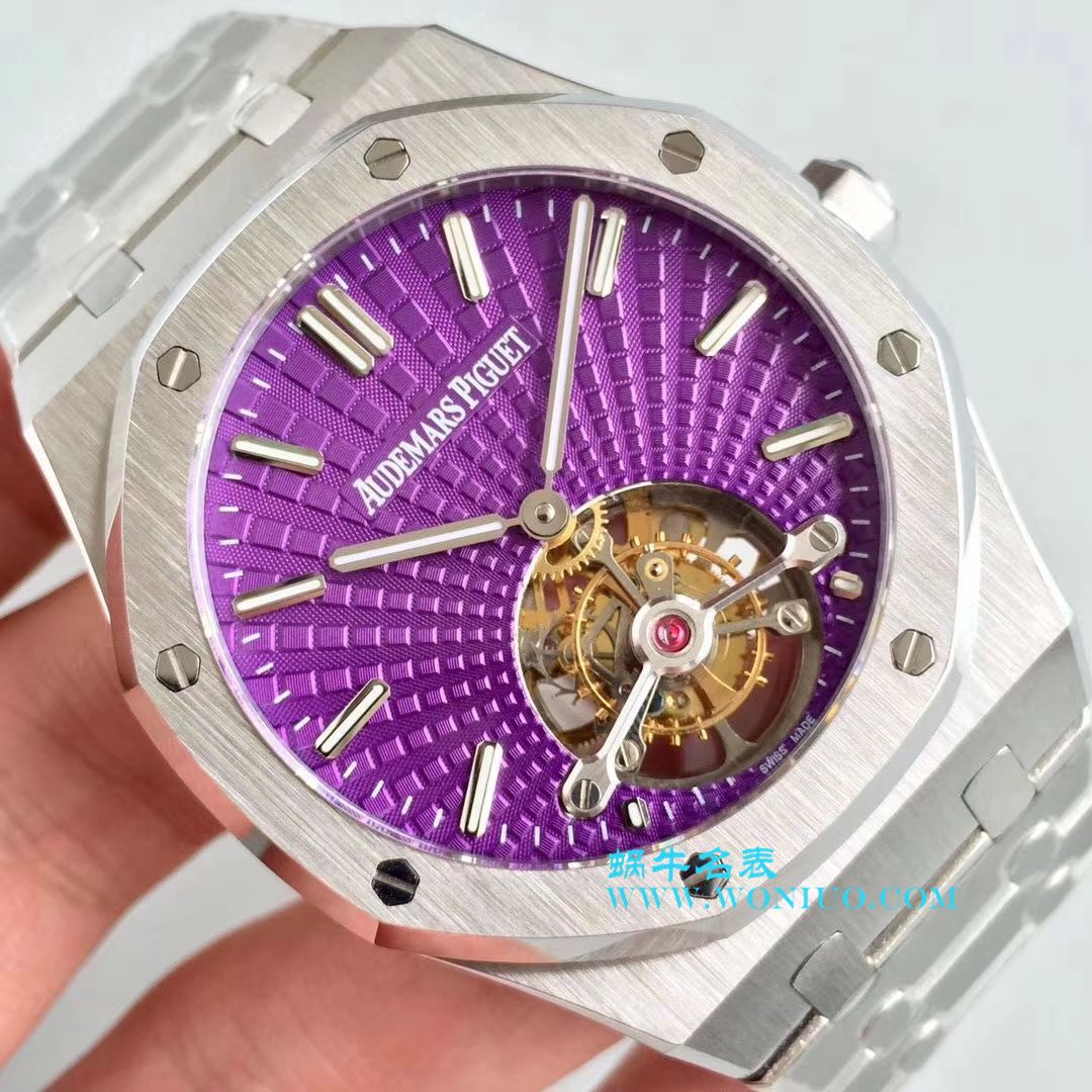 【R8一比一超A高仿】Audemars Piguet 皇家橡树系列26522ST.OO.1220ST.01 wrist watch 、26522OR.OO.1220OR.01、26510ST.OO.1220ST.01 Tourbillon 手表 / AP137