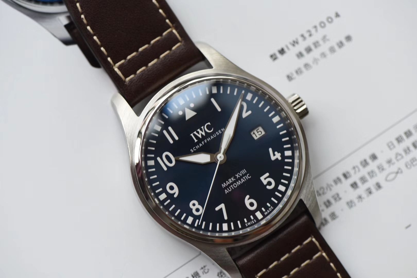 【V7 top 高端作品、一比一超A高仿】 IWC 表  MARK XVII 飞行员 wrist watch “小王子”特别版系列IW327004 wrist watch 、IW327003，IW327001,IW327002 / WG168