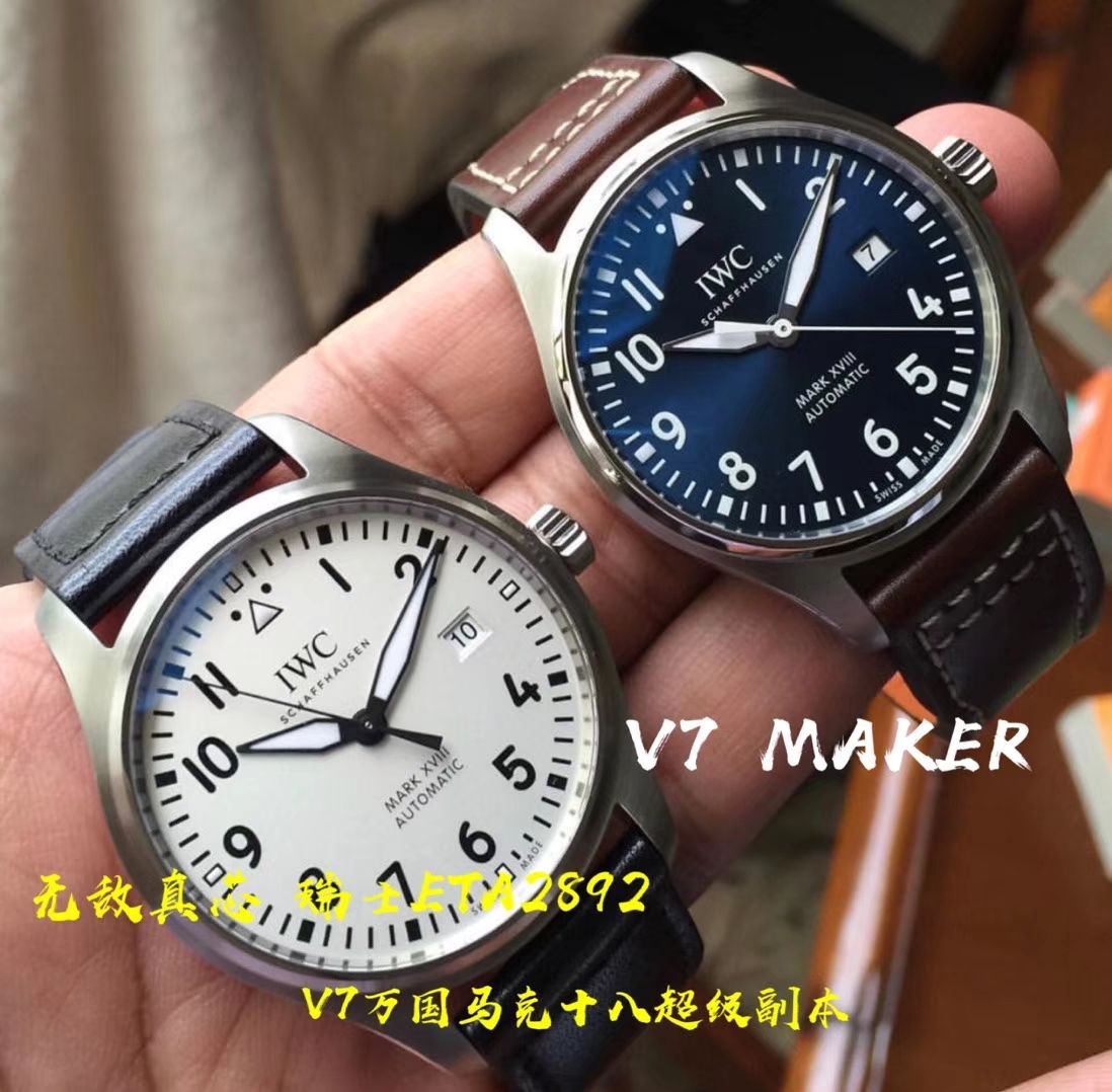 【V7 top 高端作品、一比一超A高仿】 IWC 表  MARK XVII 飞行员 wrist watch “小王子”特别版系列IW327004 wrist watch 、IW327003，IW327001,IW327002 / WG168