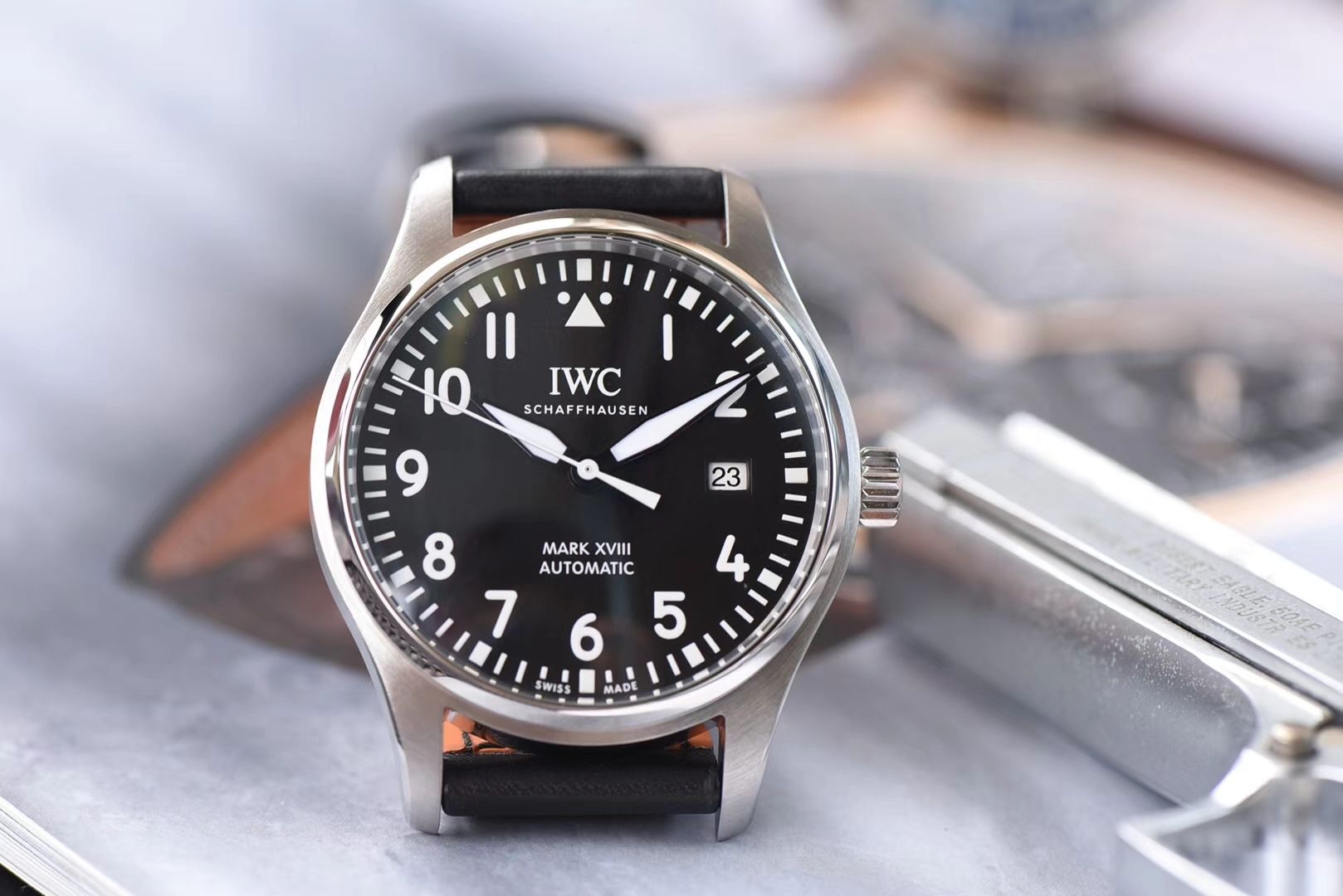 【V7 top 高端作品、一比一超A高仿】 IWC 表  MARK XVII 飞行员 wrist watch “小王子”特别版系列IW327004 wrist watch 、IW327003，IW327001,IW327002 / WG168