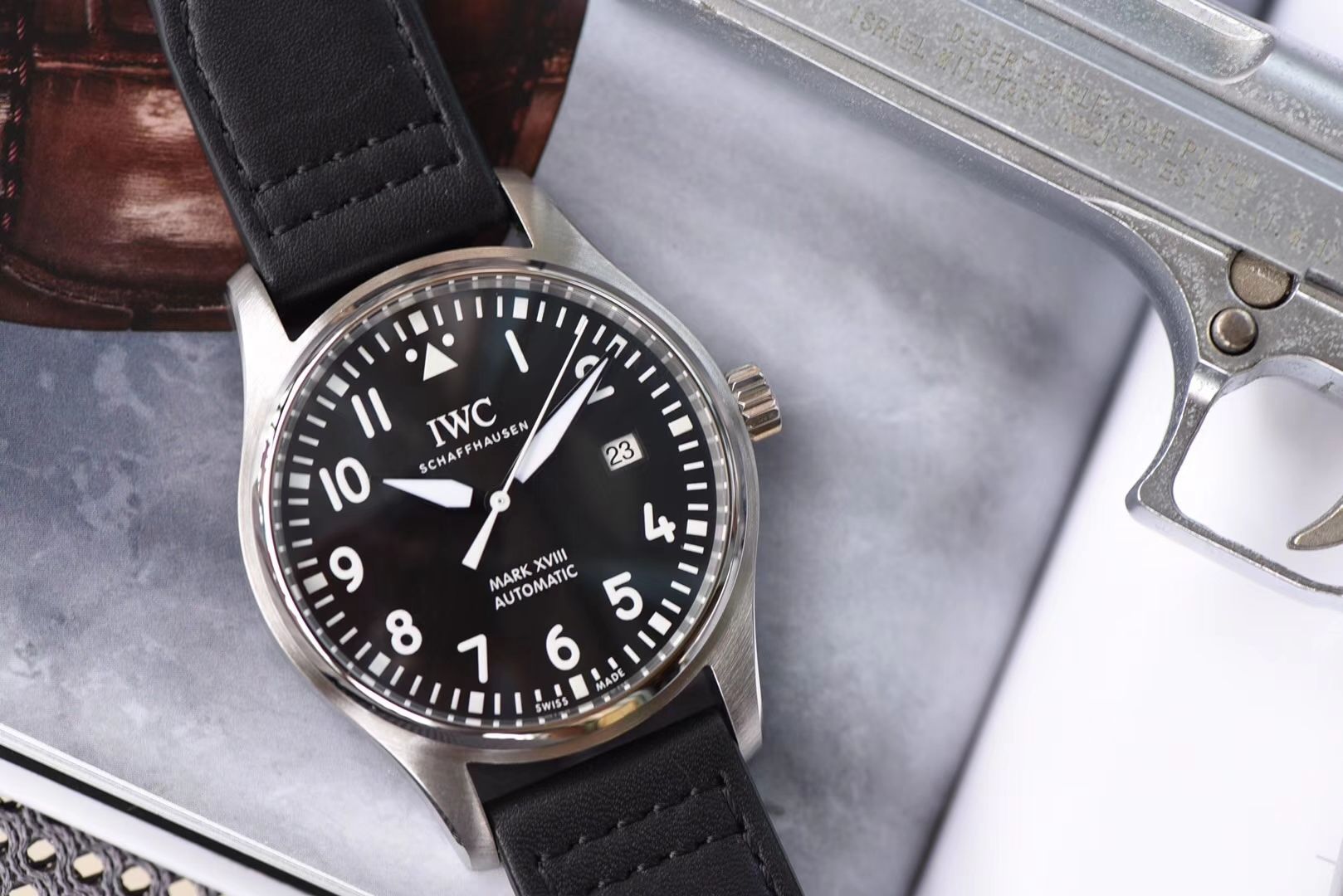 【V7 top 高端作品、一比一超A高仿】 IWC 表  MARK XVII 飞行员 wrist watch “小王子”特别版系列IW327004 wrist watch 、IW327003，IW327001,IW327002 / WG168
