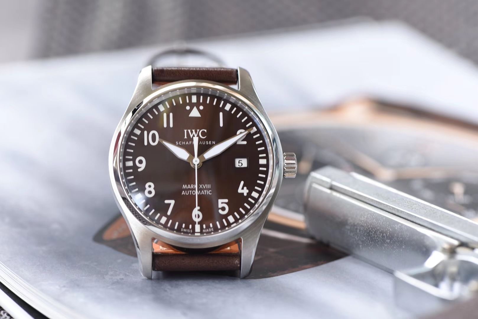 【V7 top 高端作品、一比一超A高仿】 IWC 表  MARK XVII 飞行员 wrist watch “小王子”特别版系列IW327004 wrist watch 、IW327003，IW327001,IW327002 / WG168