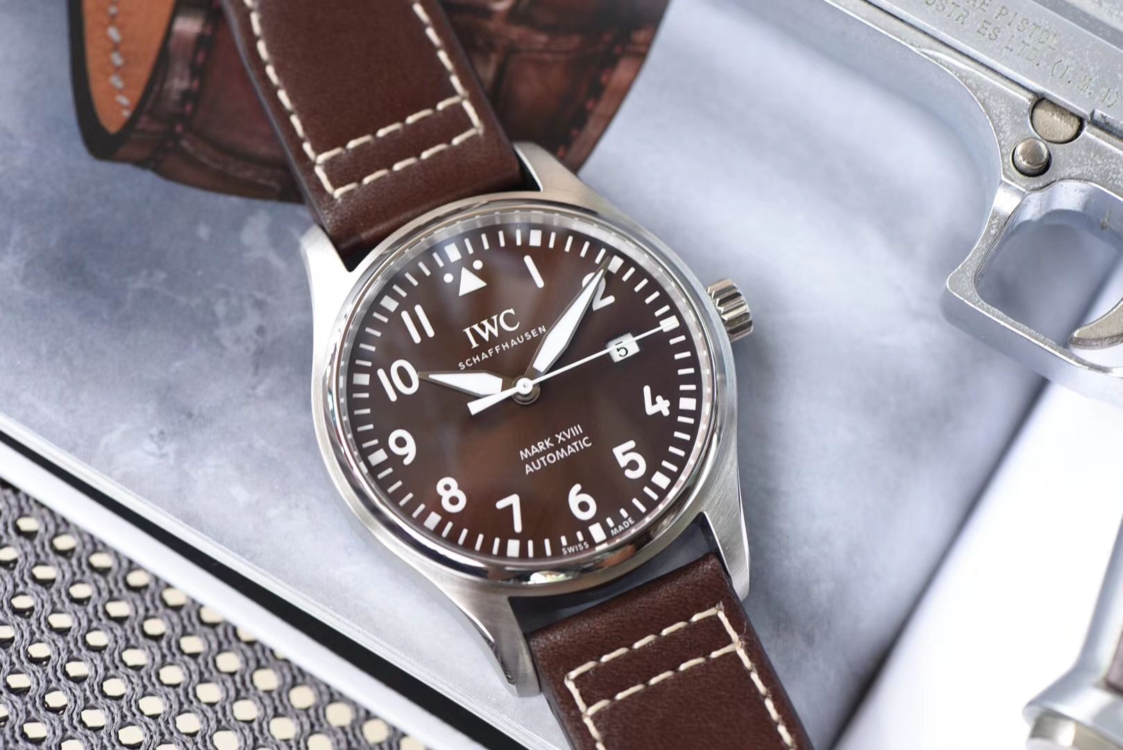 【V7 top 高端作品、一比一超A高仿】 IWC 表  MARK XVII 飞行员 wrist watch “小王子”特别版系列IW327004 wrist watch 、IW327003，IW327001,IW327002 / WG168