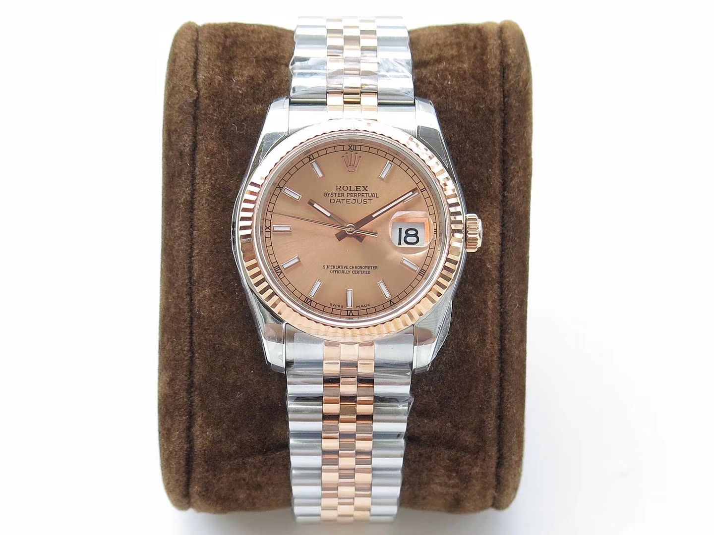 【AR一比一超A高仿手表】 Rolex   Datejust 系列116200-72600蓝盘36毫米中性 wrist watch 男女均可戴 / R207