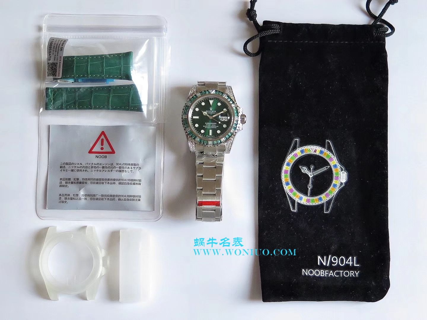 【独家视频测评】N Factory 最惊艳 Rolex 钻圈水鬼！没有之一！耗时近一年倾力打造，正品开模，一比一复刻！ / RCB123