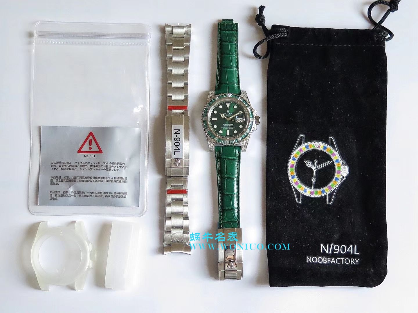 【独家视频测评】N Factory 最惊艳 Rolex 钻圈水鬼！没有之一！耗时近一年倾力打造，正品开模，一比一复刻！ / RCB123