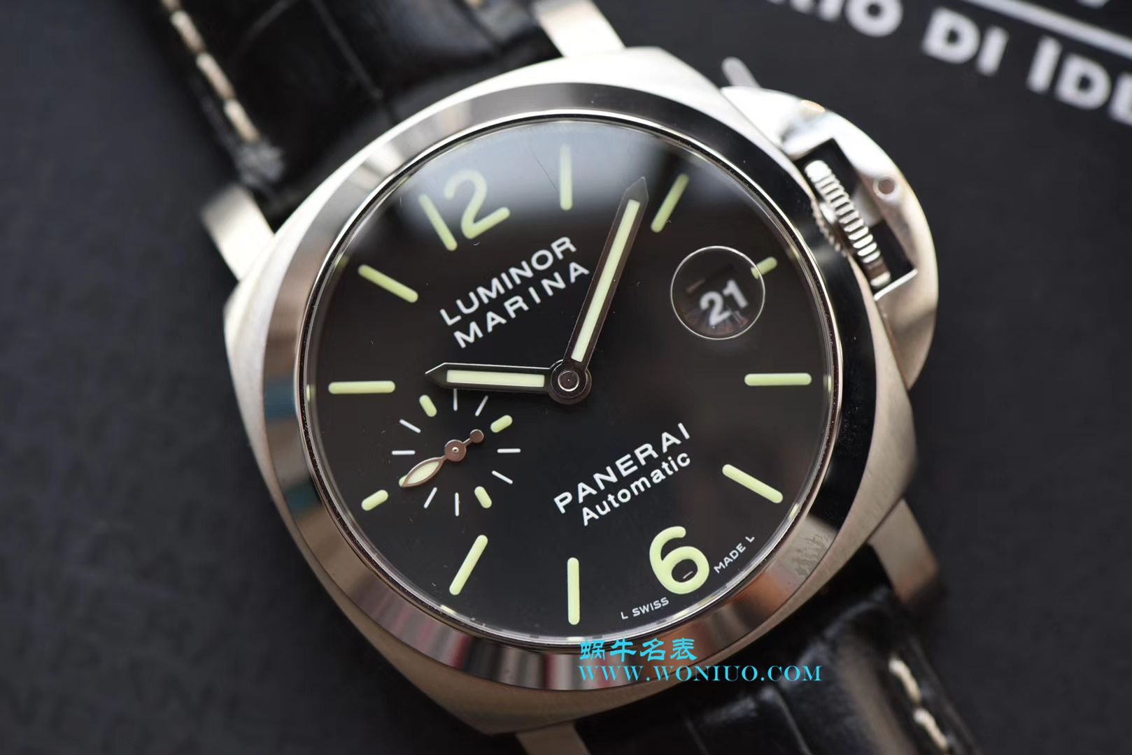 【XF一比一超A高仿手表】Panerai Luminor系列PAM00048中性 wrist watch 40毫米小表盘 / XFPAM048