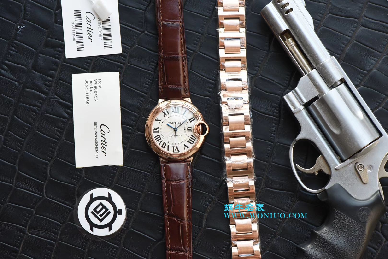 V9出品 Cartier  枚金款蓝气球，又一 top 之选、33毫米、36mm白金玫瑰金女士 wrist watch  / K161
