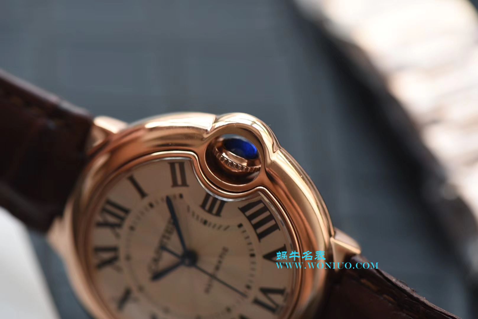 V9出品 Cartier  枚金款蓝气球，又一 top 之选、33毫米、36mm白金玫瑰金女士 wrist watch  / K161