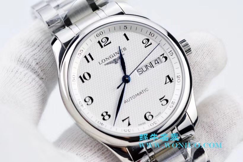 【LG一比一超A高仿手表】 Longines 名匠系列 Day-Date 双历L2.755.4.78.3 wrist watch  / L099