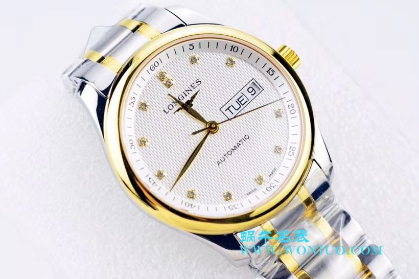 【LG一比一超A高仿手表】 Longines 名匠系列 Day-Date 双历L2.755.4.78.3 wrist watch  / L099