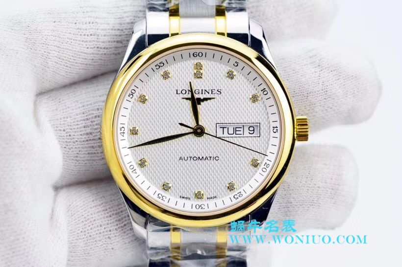 【LG一比一超A高仿手表】 Longines 名匠系列 Day-Date 双历L2.755.4.78.3 wrist watch  / L099