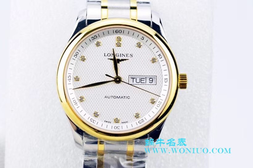 【LG一比一超A高仿手表】 Longines 名匠系列 Day-Date 双历L2.755.4.78.3 wrist watch  / L099