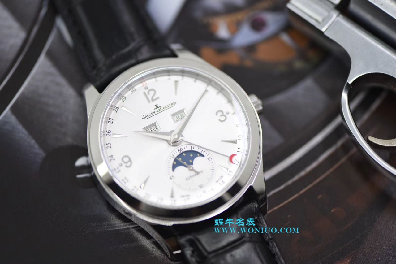 【OM一比一超A高仿手表】 Jaeger-LeCoultre 大师系列Q1558420多功能月相 wrist watch  / JJ112