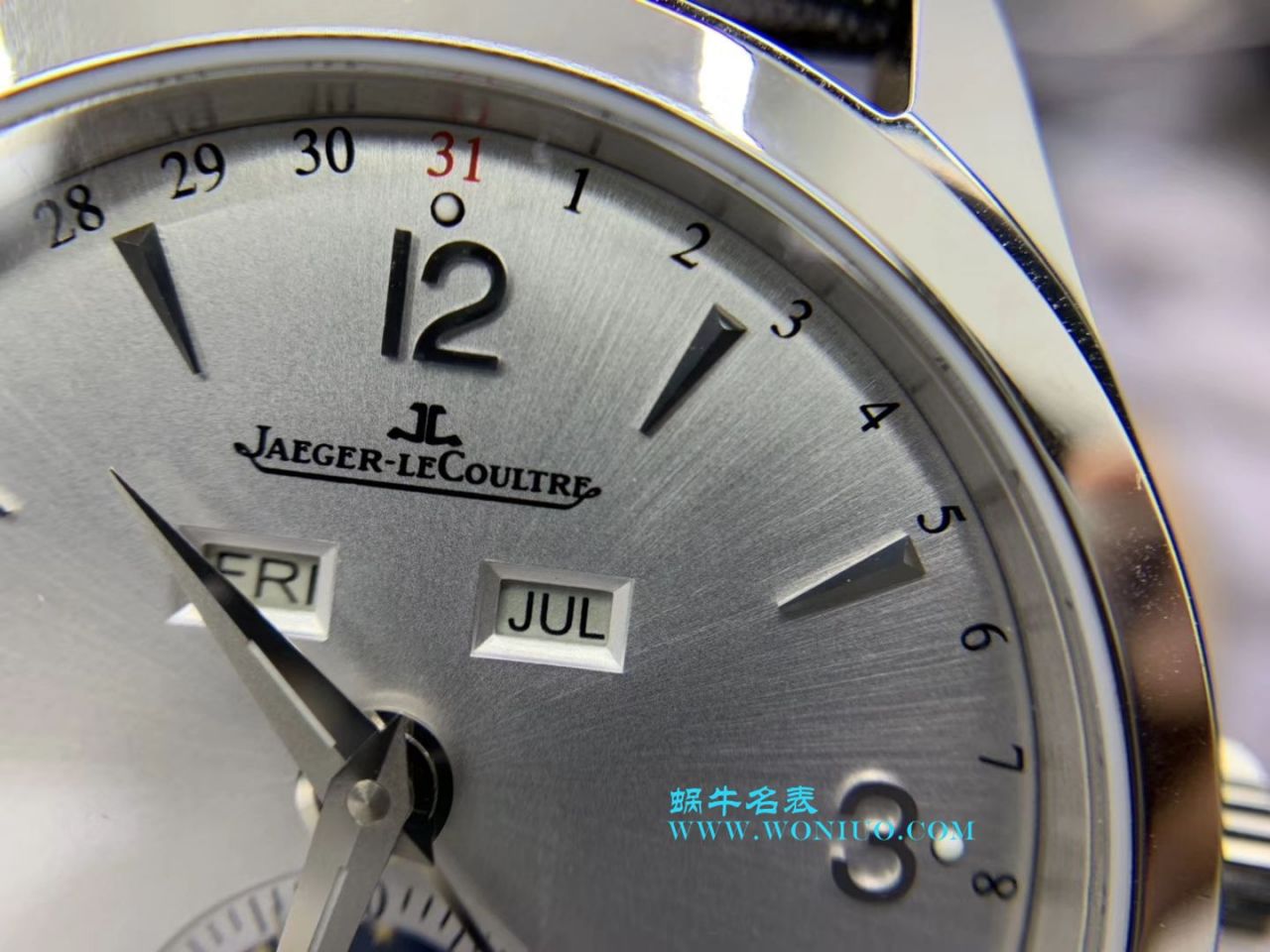 【OM一比一超A高仿手表】 Jaeger-LeCoultre 大师系列Q1558420多功能月相 wrist watch  / JJ112