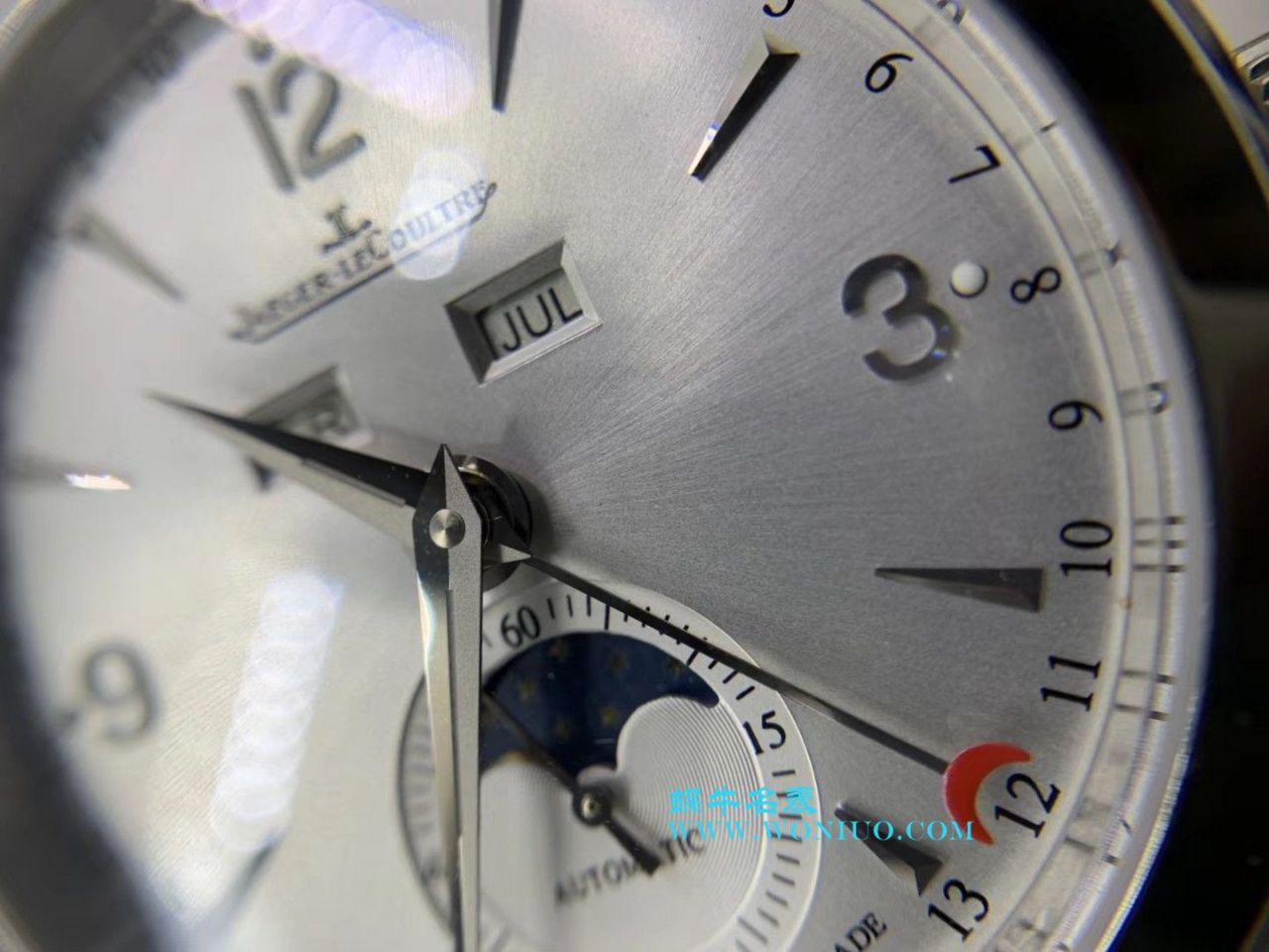 【OM一比一超A高仿手表】 Jaeger-LeCoultre 大师系列Q1558420多功能月相 wrist watch  / JJ112