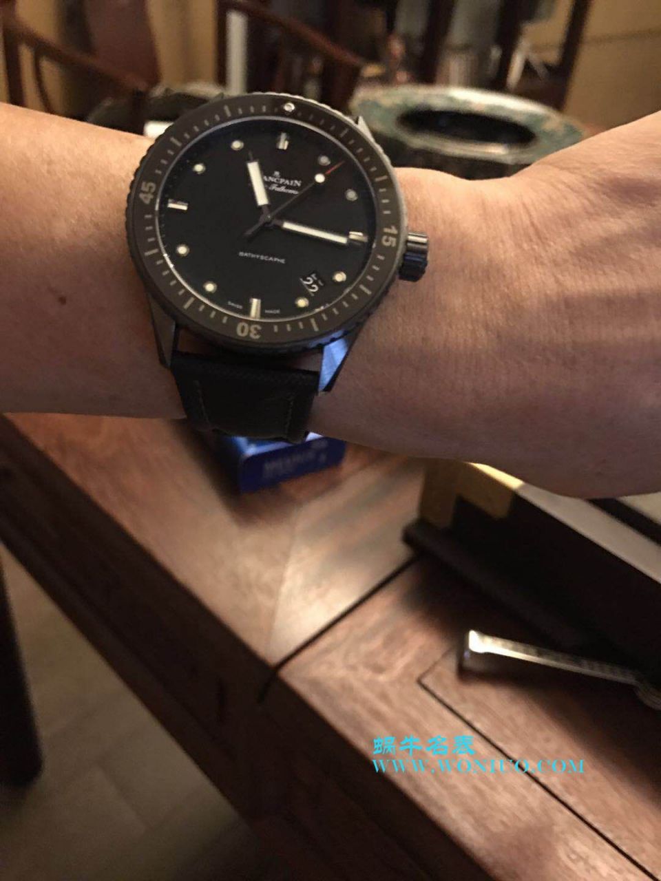 【GF一比一超A高仿手表】Blancpain  Fifty Fathoms 系列5000-1230-B52A wrist watch  / BP052