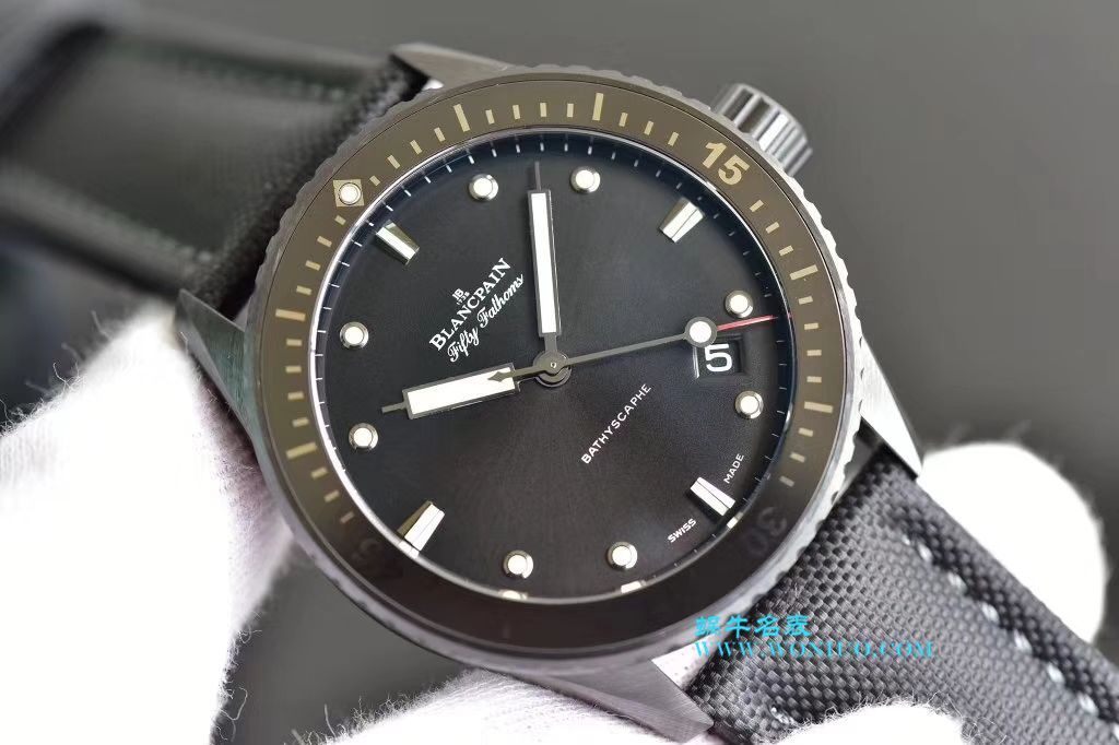 【GF一比一超A高仿手表】Blancpain  Fifty Fathoms 系列5000-1230-B52A wrist watch  / BP052