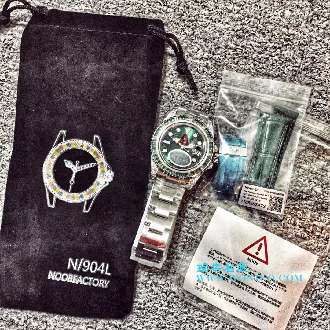 【独家视频测评】N Factory 最惊艳 Rolex 钻圈水鬼！没有之一！耗时近一年倾力打造，正品开模，一比一复刻！ / RCB123